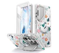 i-Blason [Cosmo Coque pour Samsung Galaxy S24 Ultra 5G (2024), avec Support Pliable Couvercle Caméra, Protection Fine Intégrale Design Motif avec Protecteur d'écran (Peinture)