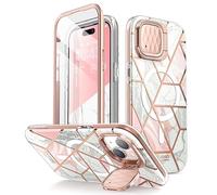 i-Blason Cosmo Mag Coque pour iPhone 15/iPhone 14/13 (6,1") avec Coque de Protection pour Appareil Photo, Compatible avec MagSafe, Coque de Protection intégrale Fine et élégante avec Protecteur