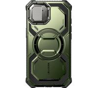 I-Blason, Étui de protection intégrale pour iPhone 16e Résistant aux chocs Compatible MagSafe, Vert foncé