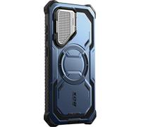I-Blason, protection intégrale antichoc pour Samsung Galaxy S25, compatible avec MagSafe, bleu