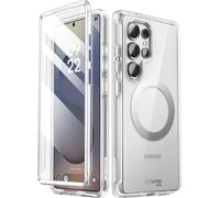 I-Blason, protection intégrale pour Samsung S25 Ultra, antichoc, collection Cosmo, Transparent