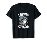 I Bring Chaos Raccoon Humour Humour Malice T-Shirt