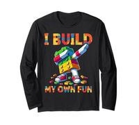 I Build My Own Fun Master Builder Dabbing Toy Funny Manche Longue