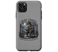 I Bury Things Frog Gardener Dark Humor Shovel Coque pour iPhone 11 Pro Max
