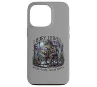 I Bury Things Frog Gardener Dark Humor Shovel Coque pour iPhone 13 Pro