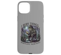 I Bury Things Frog Gardener Dark Humor Shovel Coque pour iPhone 15 Plus