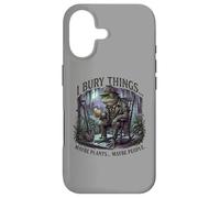I Bury Things Frog Gardener Dark Humor Shovel Coque pour iPhone 17