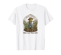 I Bury Things Maybe Plants Maybe People Grenouille de Jardinage Amusante T-Shirt