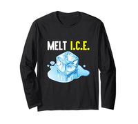 I.C.E. T-Shirt Politique d'immigration - Melt Ice Manche Longue