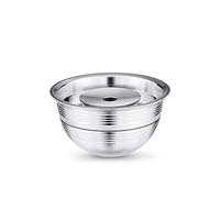 i Cafilas Capsule à café Rechargeable pour Machine à café Nepresso Vertuo Plus en Acier Inoxydable pour remplir la Capsule de Recharge