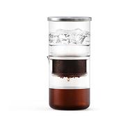 i Cafilas Cold Brew Dripper Machine à café 2 en 1, cafetière pour café et thé infusé à froid, 300 ml, cafetière pour extraction à froid transparente
