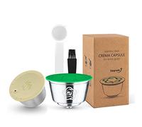 i Cafilas Dolce Gusto Capsule de café réutilisable et version mise à jour des dosettes de lait rechargeables compatibles avec la machine Dolce Gusto Nescafe
