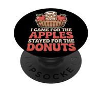 I Came for The Apples Automne Automne Cueillette des Pommes PopSockets PopGrip Adhésif