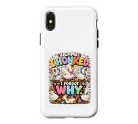 I Came I Honked I Forgot Why Funny Goose Humour Pond Coque pour iPhone X/XS