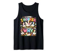 I Came I Honked I Forgot Why Funny Goose Humour Pond Débardeur