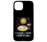 I Came I Saw I Ate It All Inclusive Resort Foodie Coque pour iPhone 15 Plus