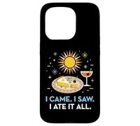 I Came I Saw I Ate It All Inclusive Resort Foodie Coque pour iPhone 15 Pro