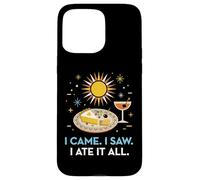I Came I Saw I Ate It All Inclusive Resort Foodie Coque pour iPhone 15 Pro Max