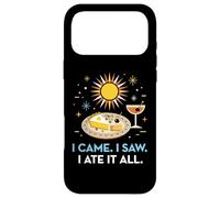 I Came I Saw I Ate It All Inclusive Resort Foodie Coque pour iPhone 17 Pro Max