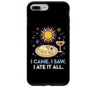 I Came I Saw I Ate It All Inclusive Resort Foodie Coque pour iPhone 7 Plus/8 Plus