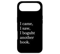 I Came I Saw I Bough Another Book a Funny Reading Coque pour iPhone Air