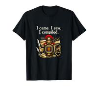 I Came I Saw I Compiled Data Science Roman Soldat T-Shirt
