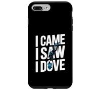 I Came I Saw I Dove Plongée Océan Coque pour iPhone 7 Plus/8 Plus