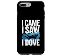 I Came I Saw I Dove Plongée Océan Coque pour iPhone 7 Plus/8 Plus