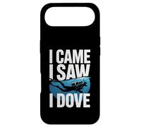 I Came I Saw I Dove Plongée Océan Coque pour iPhone Air