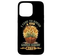 I Came to Knead and Feed German Bakery Creed Coque pour iPhone 15 Pro Max