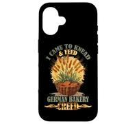 I Came to Knead and Feed German Bakery Creed Coque pour iPhone 16