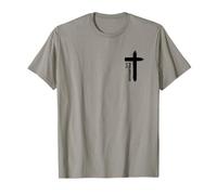 I Can Do All Things Through Christ Impression Avant et arrière Gym T-Shirt