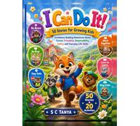 I Can Do It!: 50 Stories for Growing Kids: Confidence-Building Adventures About School, Friendship, Responsibility, Safety and Everyday Life Skills