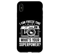I Can Freeze Time Whats Your Superpower Photographie Amusante Coque pour iPhone XS Max