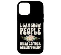 I Can Grow People What's Your Superpower Baby Shower Coque pour iPhone 12 Mini