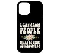 I Can Grow People What's Your Superpower Baby Shower Coque pour iPhone 12 Pro Max