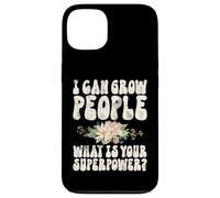 I Can Grow People What's Your Superpower Baby Shower Coque pour iPhone 13