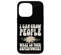 I Can Grow People What's Your Superpower Baby Shower Coque pour iPhone 13 Pro