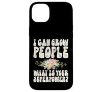 I Can Grow People What's Your Superpower Baby Shower Coque pour iPhone 14 Plus