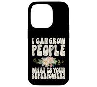 I Can Grow People What's Your Superpower Baby Shower Coque pour iPhone 14 Pro