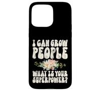 I Can Grow People What's Your Superpower Baby Shower Coque pour iPhone 15 Pro Max