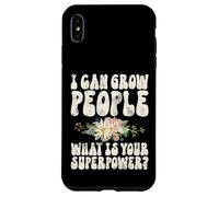 I Can Grow People What's Your Superpower Baby Shower Coque pour iPhone XS Max