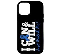 I Can & I Will Beat Colon Cancer Warrior Just Watch Me Coque pour iPhone 12 Mini
