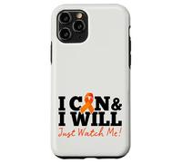 I Can & I Will Beat Leukemia Cancer Warrior Just Watch Me Coque pour iPhone 11 Pro