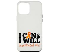 I Can & I Will Beat Leukemia Cancer Warrior Just Watch Me Coque pour iPhone 12 Pro Max