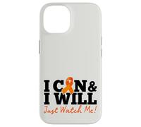 I Can & I Will Beat Leukemia Cancer Warrior Just Watch Me Coque pour iPhone 14