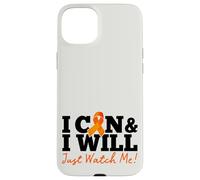 I Can & I Will Beat Leukemia Cancer Warrior Just Watch Me Coque pour iPhone 15 Plus