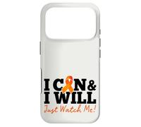 I Can & I Will Beat Leukemia Cancer Warrior Just Watch Me Coque pour iPhone 17 Pro