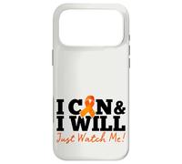 I Can & I Will Beat Leukemia Cancer Warrior Just Watch Me Coque pour iPhone 17 Pro Max