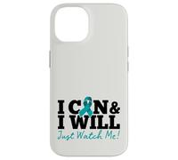 I Can & I Will Beat Ovarian Cancer Warrior Just Watch Me Coque pour iPhone 14